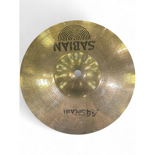 Used SABIAN 10in AA Splash Cymbal