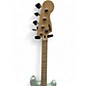 Used Squier Precision Bass Surf Green Electric Bass Guitar