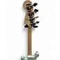Used Squier Precision Bass Surf Green Electric Bass Guitar