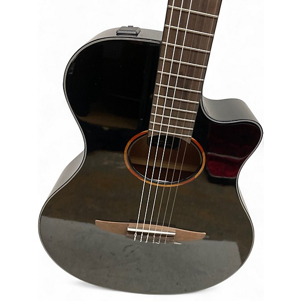 Used Yamaha NTX1 Black Classical Acoustic Electric Guitar