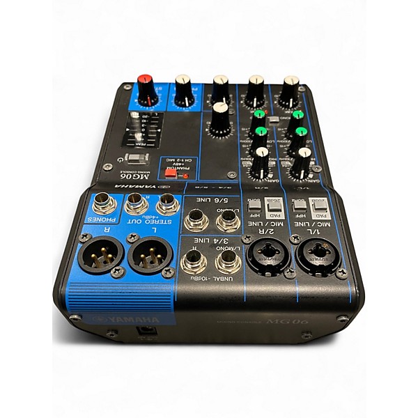 Used Yamaha MG06 Unpowered Mixer