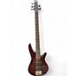 Used Ibanez SR505 5 String Natural Electric Bass Guitar thumbnail