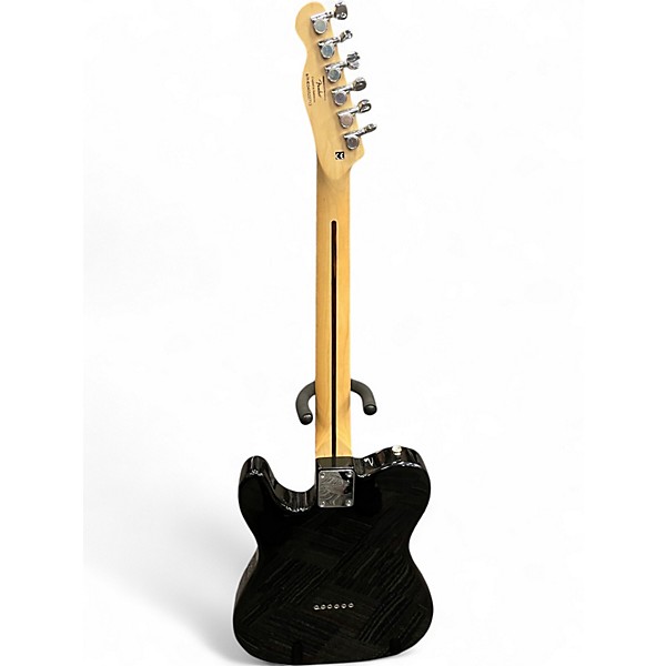 Used Squier Telecaster Custom BLACK Solid Body Electric Guitar