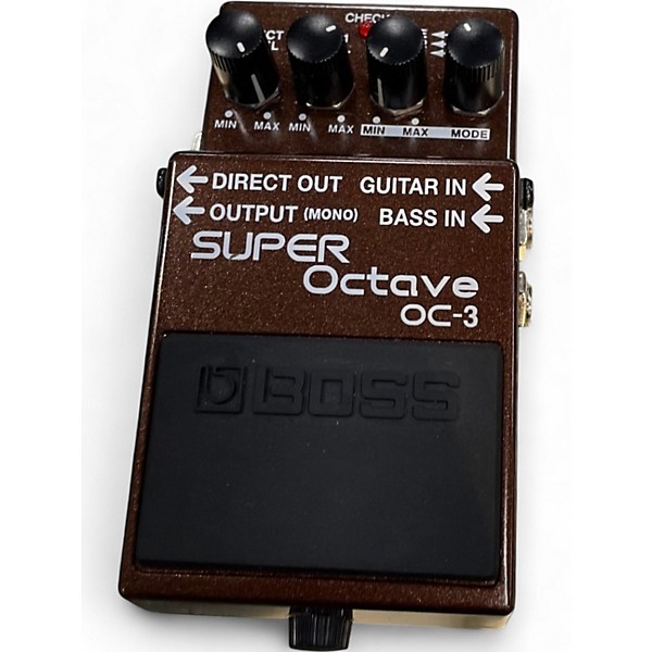 Used BOSS OC3 Super Octave Effect Pedal