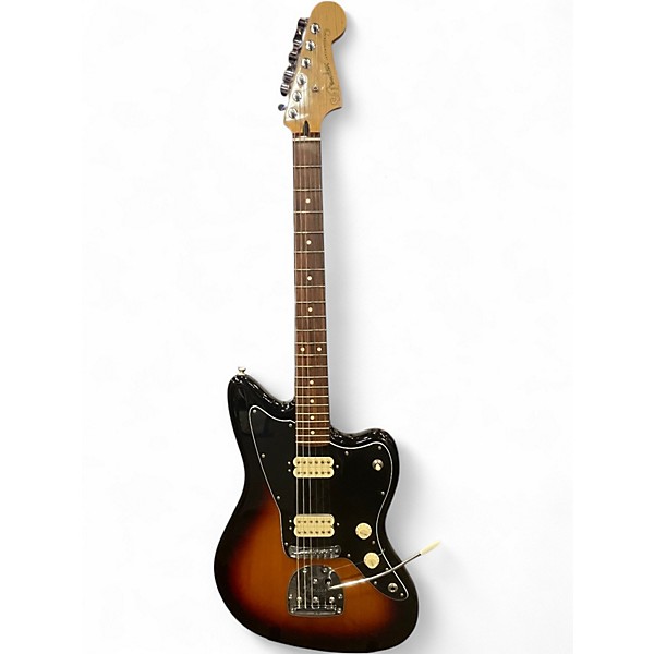 Used Fender Player Jazzmaster 2 Tone Sunburst Solid Body Electric Guitar