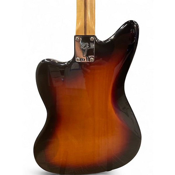 Used Fender Player Jazzmaster 2 Tone Sunburst Solid Body Electric Guitar