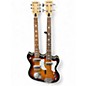 Used Eastwood DOUBLENECK 4/6 2 Color Sunburst Solid Body Electric Guitar thumbnail