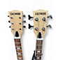 Used Eastwood DOUBLENECK 4/6 2 Color Sunburst Solid Body Electric Guitar