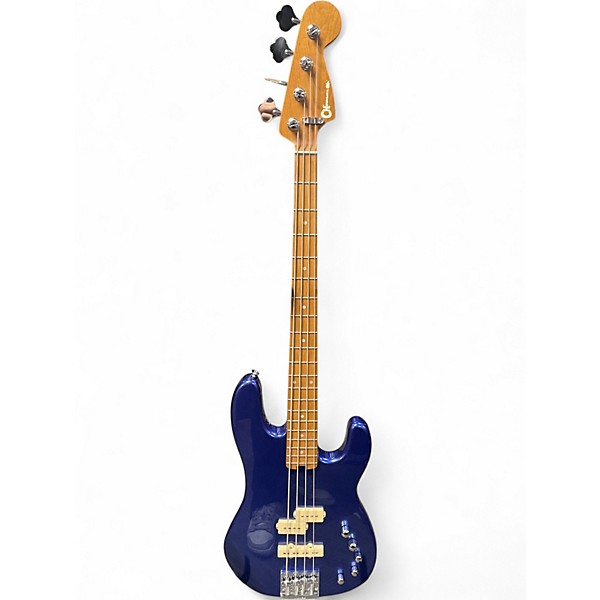 Used Charvel SAN DIMAS BLUE Electric Bass Guitar