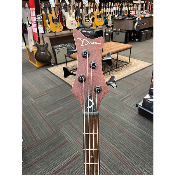 Used Dean Edge 4 String Walnut Electric Bass Guitar