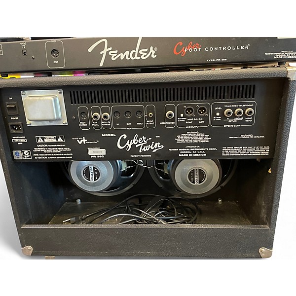 Used Fender Cyber Twin Amp W/Footswitch Controller