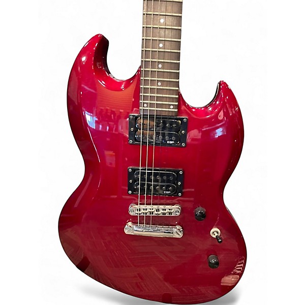 Used ESP LTD Viper 50 Red Solid Body Electric Guitar