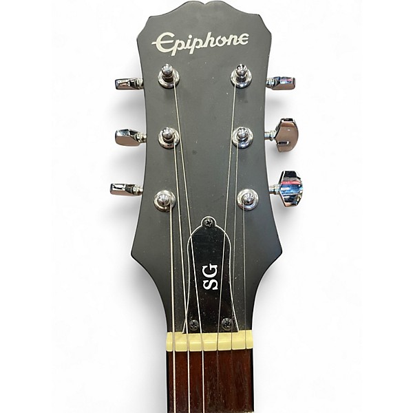 Used Epiphone SG Special VE Satin Black Solid Body Electric Guitar