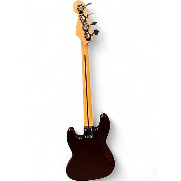 Used Fender Standard Jazz Bass Midnight Wine Electric Bass Guitar