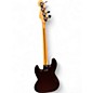 Used Fender Standard Jazz Bass Midnight Wine Electric Bass Guitar