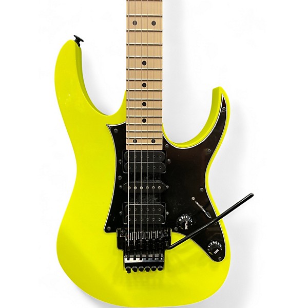 Used Ibanez RG550 GENESIS Yellow Solid Body Electric Guitar