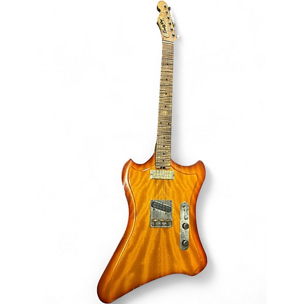 Used Good Tone Lucky Dog Firewalker Natural Solid Body Electric Guitar