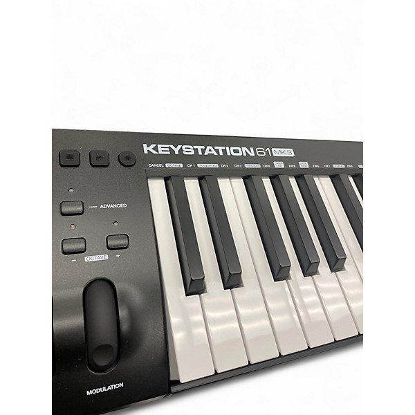Used M-Audio KEYSTATION 61 MK3 MIDI Controller