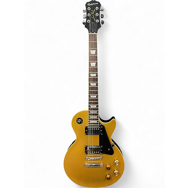 Used Epiphone Joe Bonamassa Les Paul Gold Top Solid Body Electric Guitar