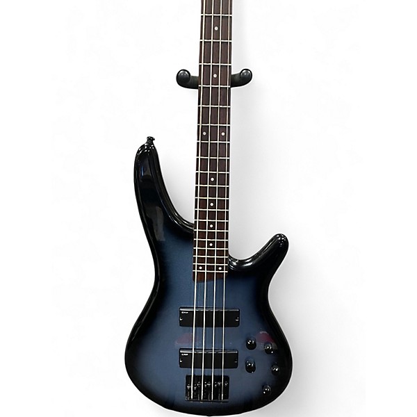 Used Ibanez SR250 Metallic Blue Burst Electric Bass Guitar