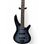 Used Ibanez SR250 Metallic Blue Burst Electric Bass Guitar