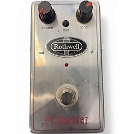 Used Rothwell F1 BOOSTER Effect Pedal