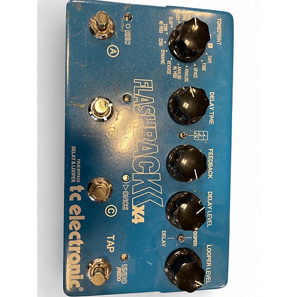 Used TC Electronic Flashback X4 Delay And Looper Effect Pedal