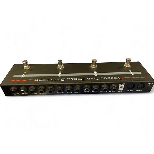 Used Voodoo Lab PX Pedal Switcher Four Loop True Bypass Pedal