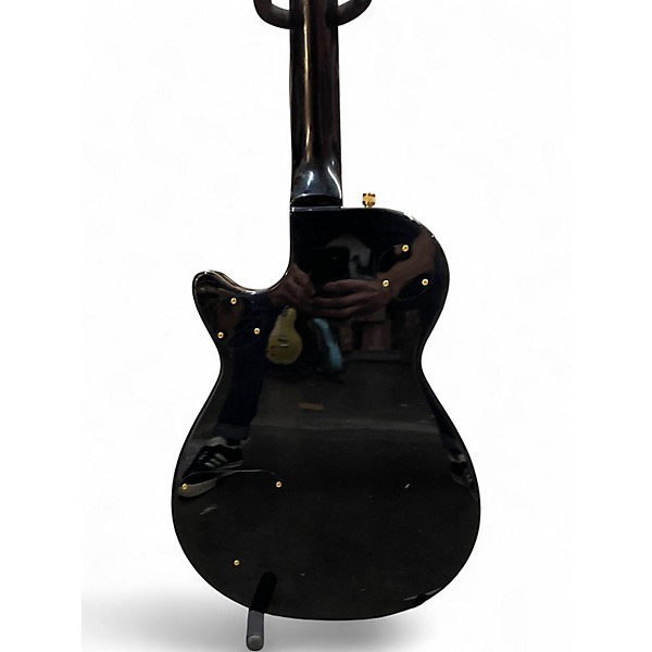Used Gretsch Jet G5230T Black and Gold Solid Body Electric Guitar
