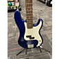 Used Squier Affinity Precision Bass Lake Placid Blue Electric Bass Guitar