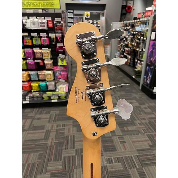 Used Squier Affinity Precision Bass Lake Placid Blue Electric Bass Guitar