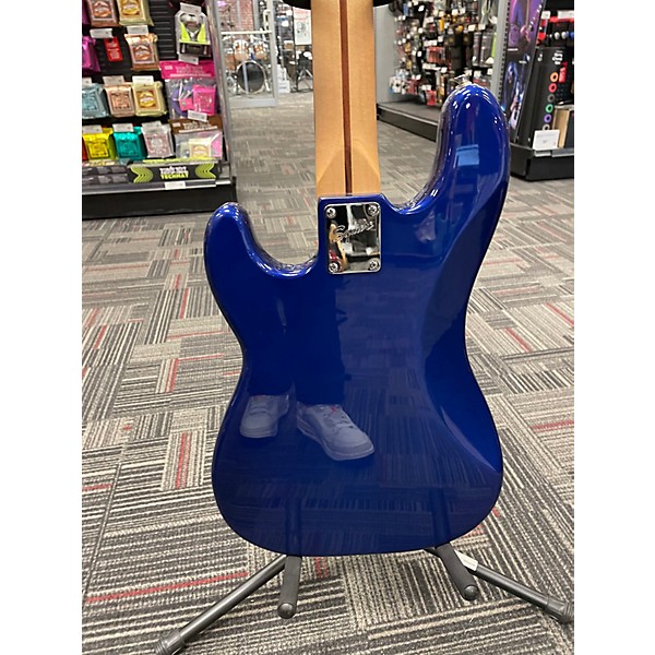 Used Squier Affinity Precision Bass Lake Placid Blue Electric Bass Guitar
