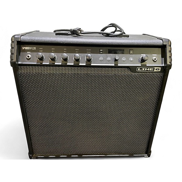 Used Line 6 Spider V 120 1x12 Guitar Combo Amp