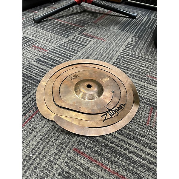 Used Zildjian 10in Spiral Stacker Cymbal