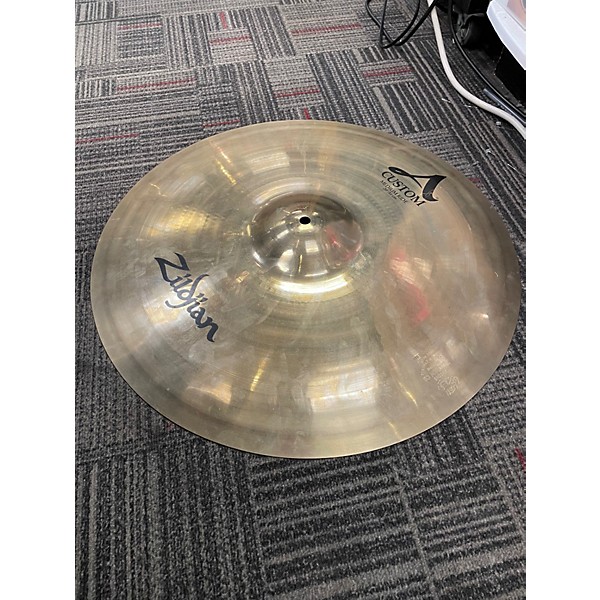 Used Zildjian 20in A CUSTOM MEDIUM RIDE Cymbal