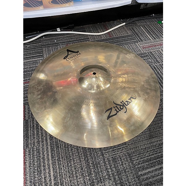 Used Zildjian 20in A CUSTOM MEDIUM RIDE Cymbal