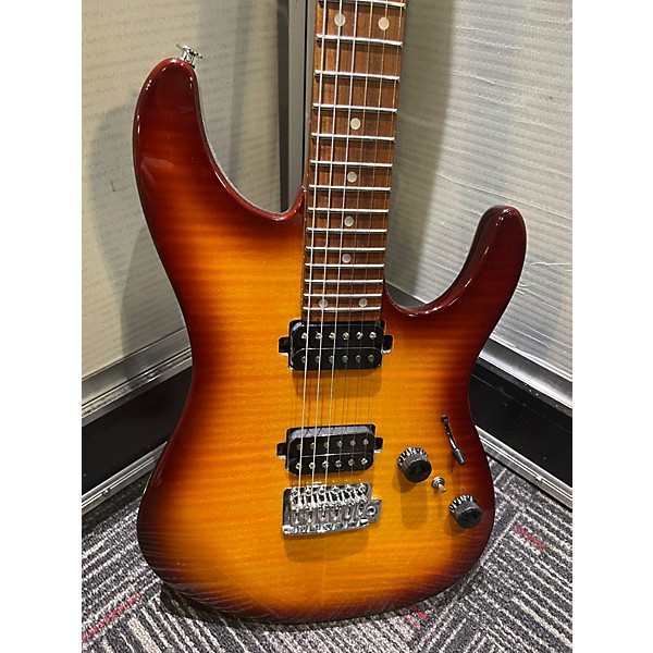 Used Ibanez AZ24S1F-VLS Violin Sunburst Solid Body Electric Guitar