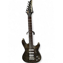 Vintage 1991 Washburn KC20-V Gold Sparkle Solid Body Electric Guitar