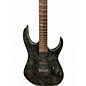 Used Ibanez RG920QM RG Premium Trans Gray Solid Body Electric Guitar