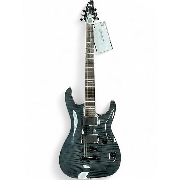 Used 2006 ESP LTD H400 Trans Black Solid Body Electric Guitar