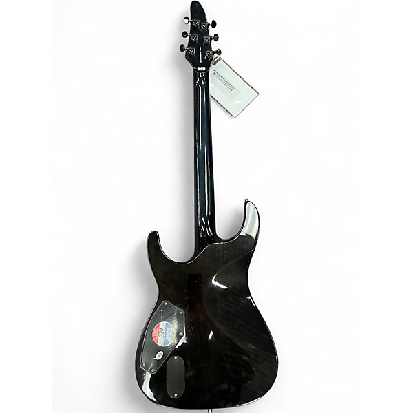Used 2006 ESP LTD H400 Trans Black Solid Body Electric Guitar
