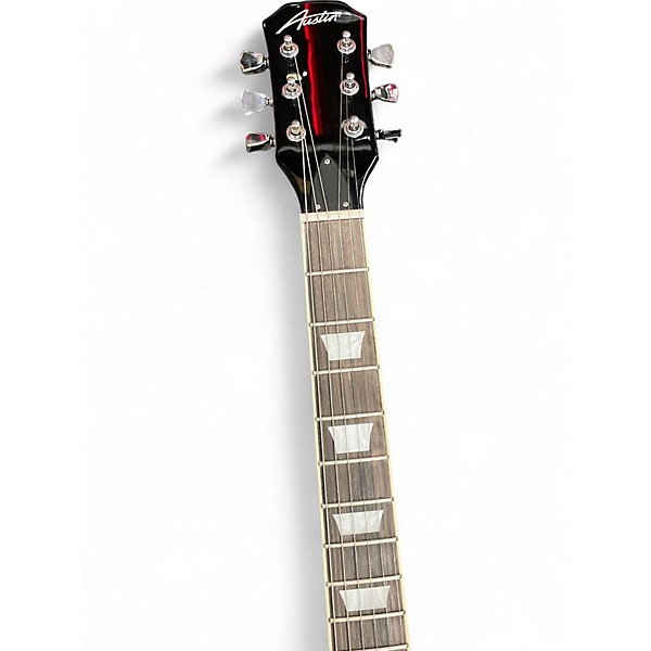 Used Austin SUPER 6 BLACK Solid Body Electric Guitar