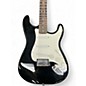 Used 2012 Squier Affinity Stratocaster Black Solid Body Electric Guitar