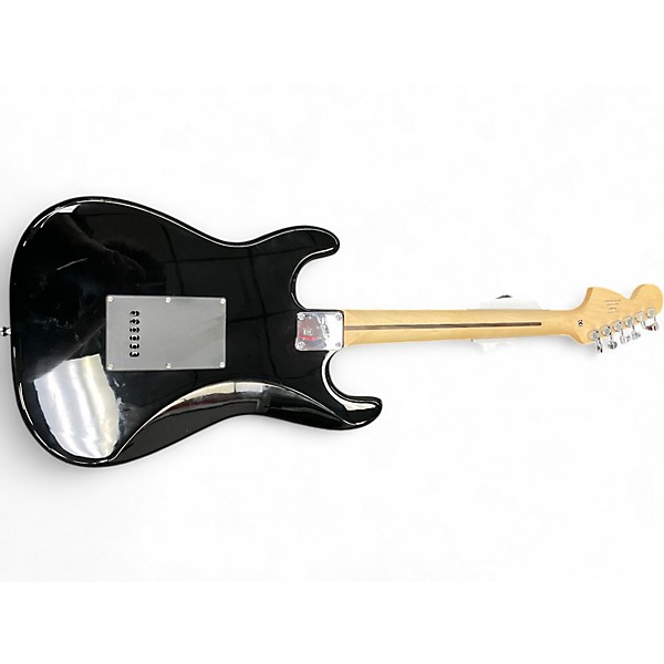 Used 2012 Squier Affinity Stratocaster Black Solid Body Electric Guitar