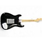Used 2012 Squier Affinity Stratocaster Black Solid Body Electric Guitar
