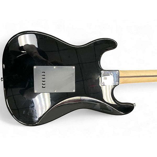 Used 2012 Squier Affinity Stratocaster Black Solid Body Electric Guitar