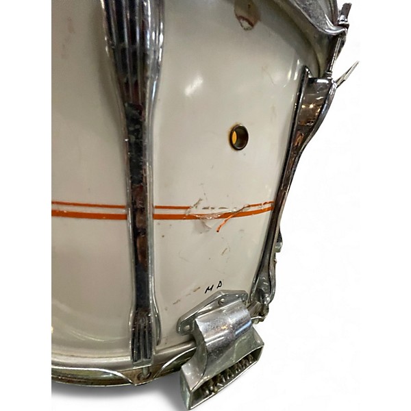 Used Ludwig 14in 14in challenger White Drum