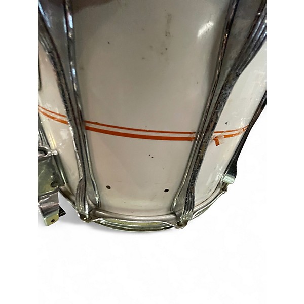Used Ludwig 14in 14in challenger White Drum