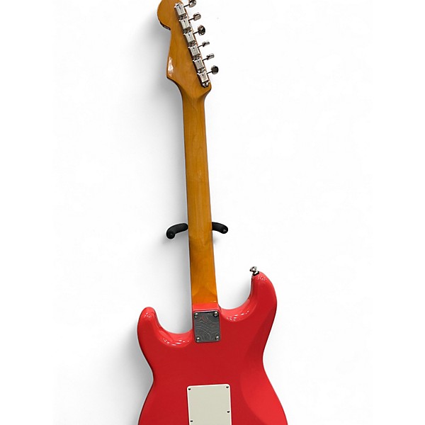 Used Fender AMERICAN VINTAGE II 61 STRATOCASTER Fiesta Red Solid Body Electric Guitar