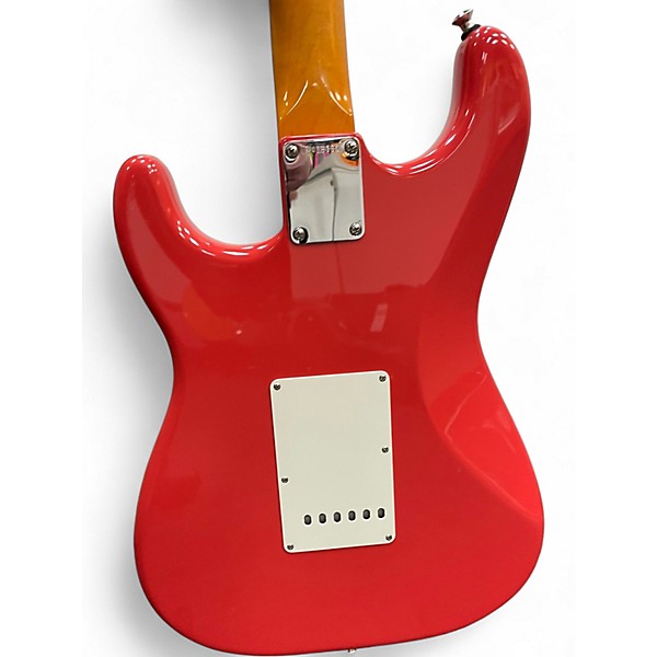 Used Fender AMERICAN VINTAGE II 61 STRATOCASTER Fiesta Red Solid Body Electric Guitar